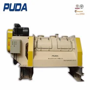 Хоризонтална машина за смесване на прахообразни частици