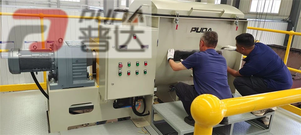 Horizontal Titanium Dioxide Mixer